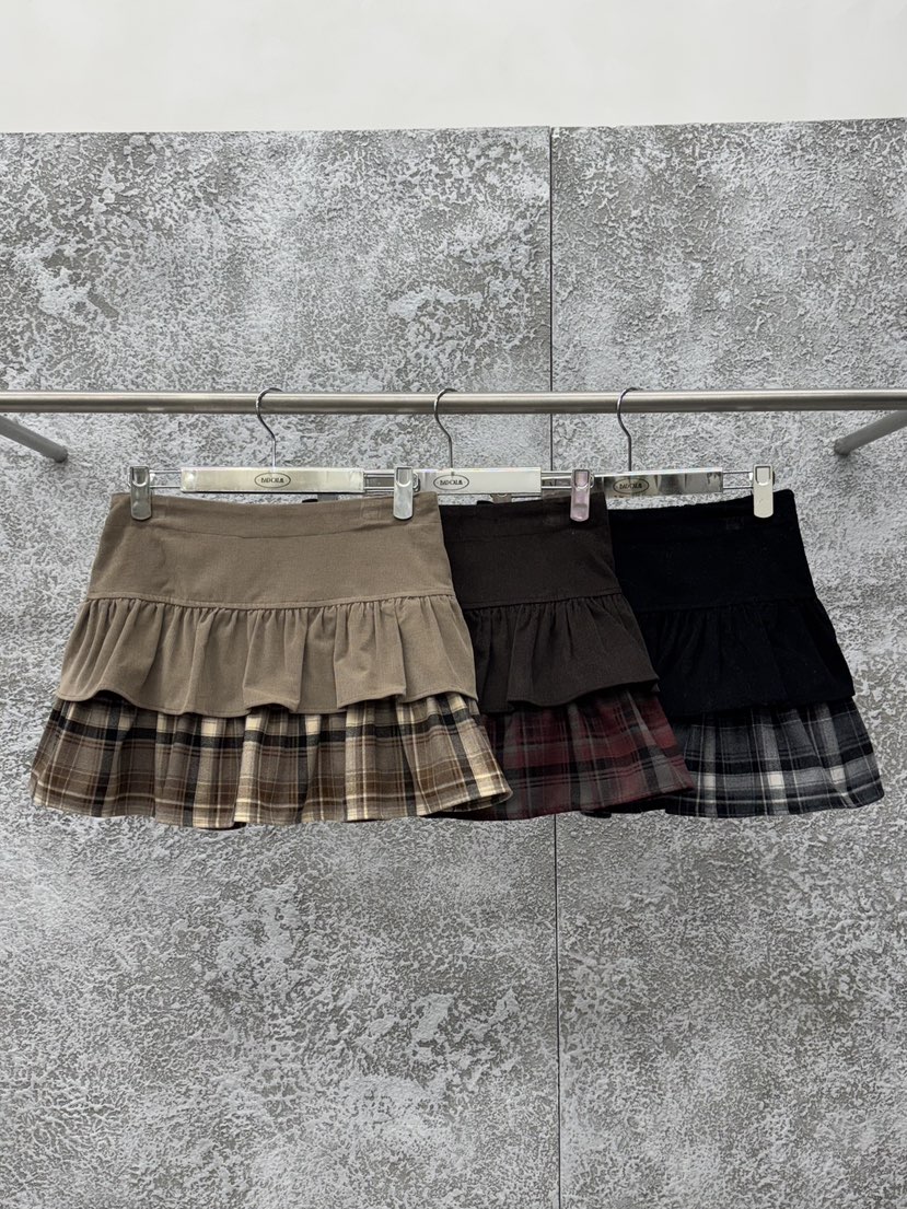 BADCALM東大門㊣直郵女裝新款時尚人氣熱賣休閑推薦真品短裙BADCALM短裙