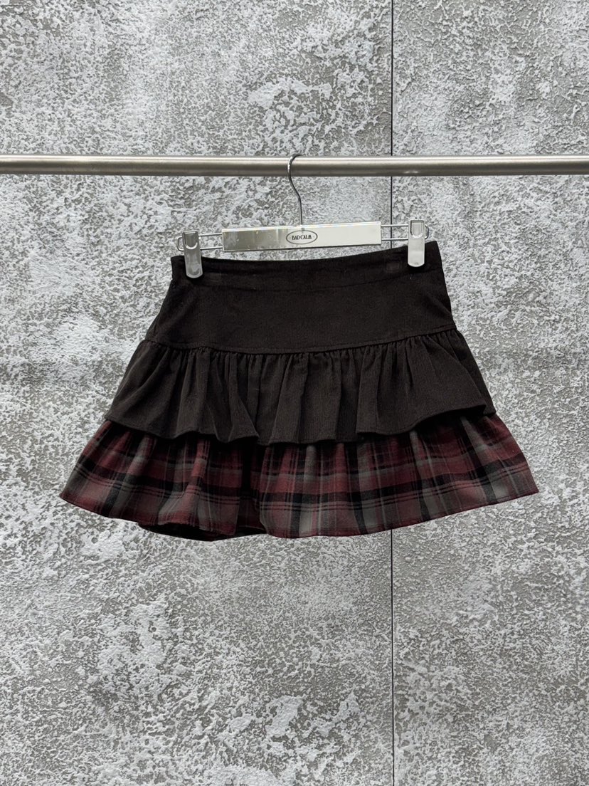 BADCALM東大門㊣直郵女裝新款時尚人氣熱賣休閑推薦真品短裙BADCALM短裙圖色2