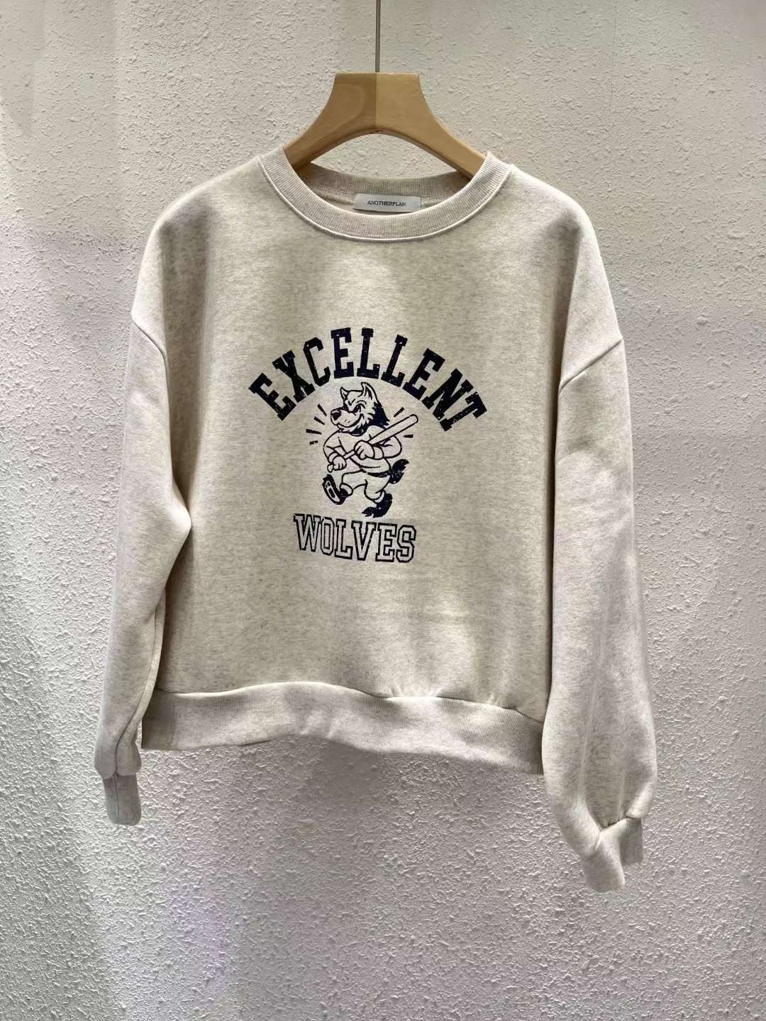 ANOTHERPLAN東大門㊣直郵女裝新品熱賣職業休閑推薦25秋冬衛衣ANOTHERPLAN衛衣圖色1