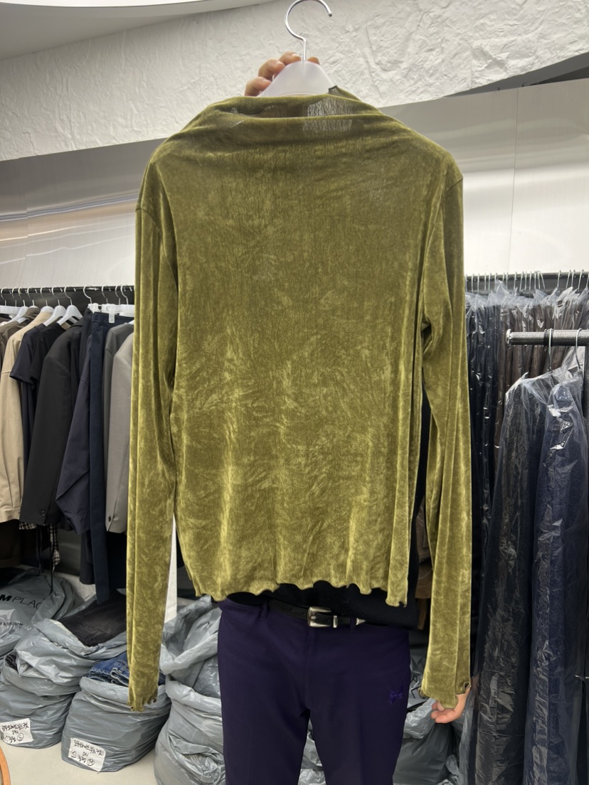 NOVUS東大門㊣直郵女裝新品休閑職業人氣推薦長袖T恤天鵝絨NOVUS長袖T恤