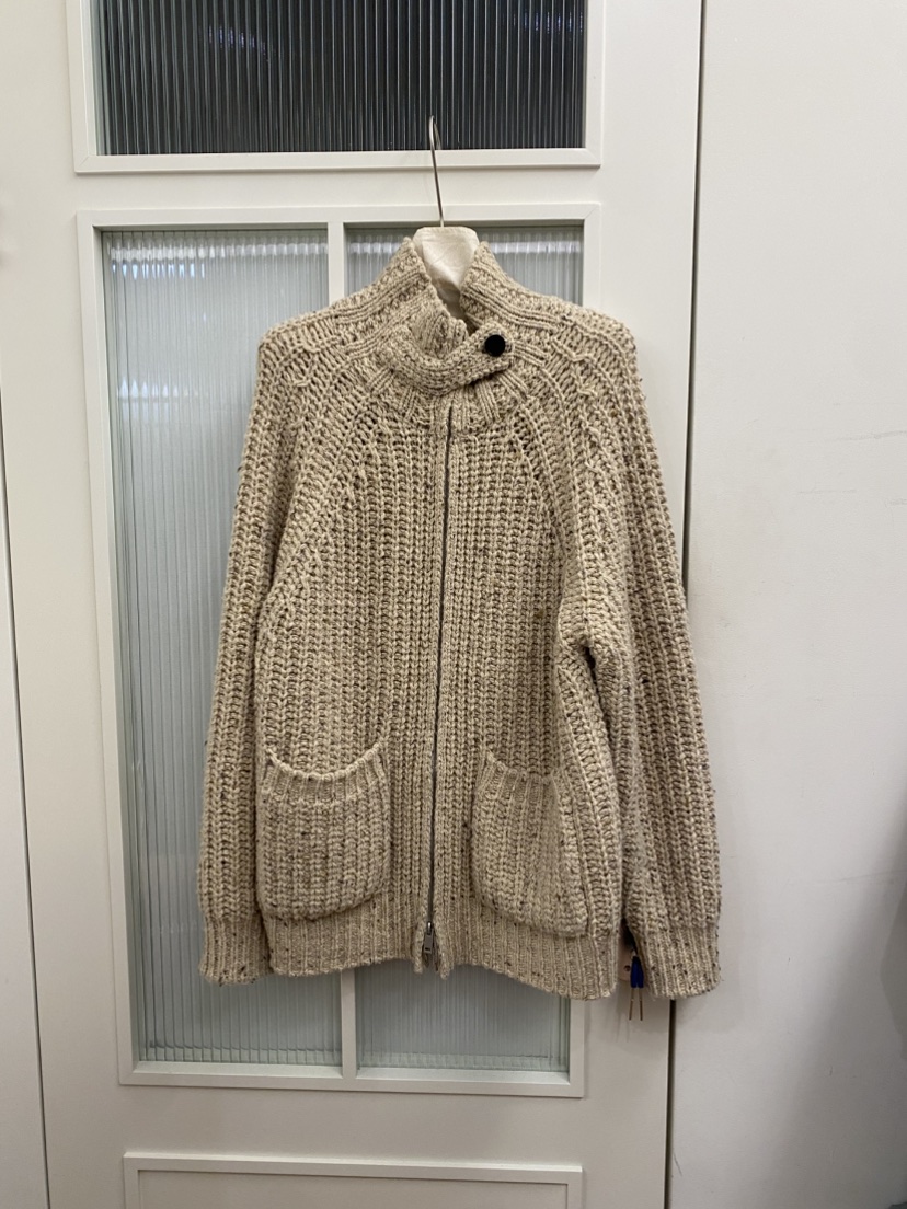 JADEMARKET韓國直郵㊣女士新品職業真品人氣25秋冬毛衣開衫纖維JADE MARKET毛衣圖色1