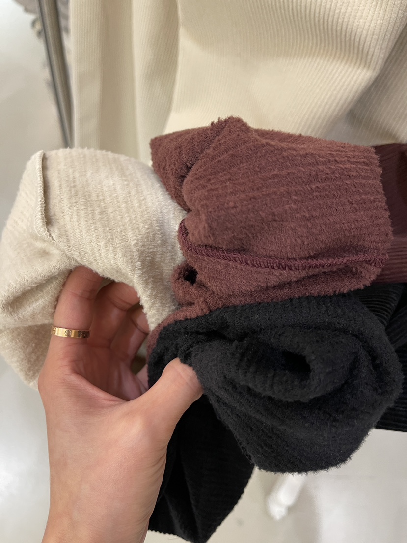 BOUND.A東大門㊣實拍女裝新品推薦熱賣25秋冬休閑褲褶裥絎縫BOUND.A休閑褲