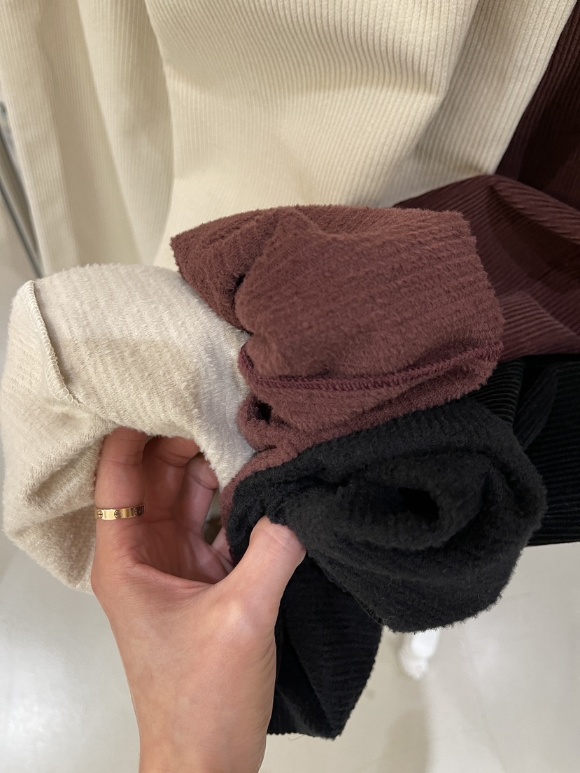 BOUND.A東大門㊣實拍女裝新品推薦熱賣25秋冬休閑褲褶裥絎縫BOUND.A休閑褲