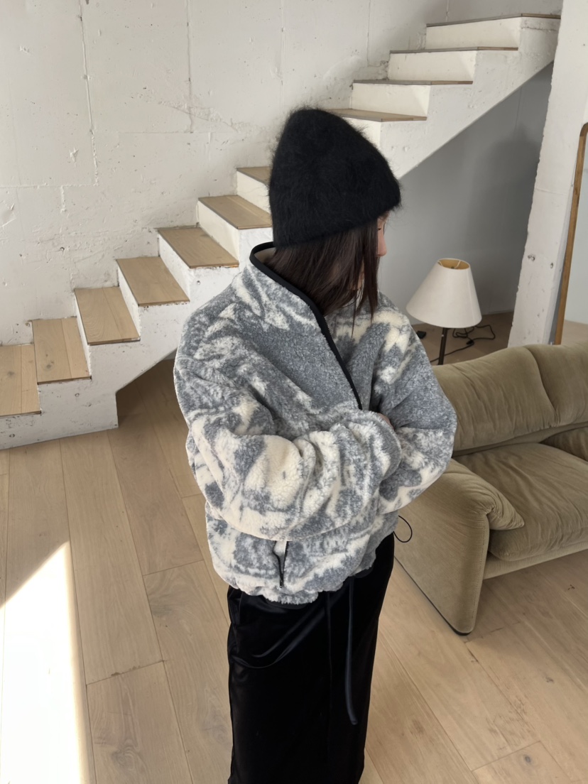 NOVUS東大門㊣代購女裝新款熱賣推薦時尚休閑25秋冬夾克抓絨NOVUS夾克