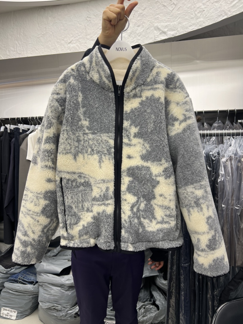 NOVUS東大門㊣代購女裝新款熱賣推薦時尚休閑25秋冬夾克抓絨NOVUS夾克圖色1