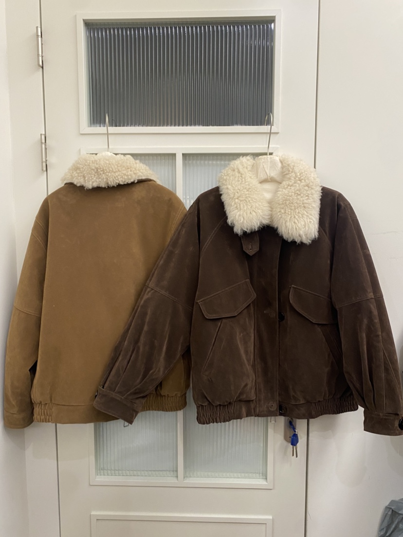 JADEMARKET東大門㊣代購女裝新款休閑時尚熱賣25秋冬夾克絨JADE MARKET夾克