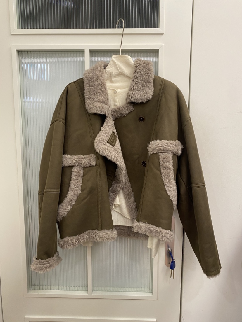 JADEMARKET東大門㊣直郵女裝新款熱賣人氣職業時尚短款大衣JADE MARKET短款大衣圖色1