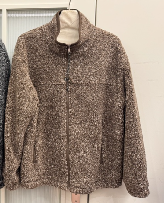 JADEMARKET東大門㊣實拍女裝新品休閑推薦熱賣人氣夾克羊毛JADE MARKET夾克圖色2