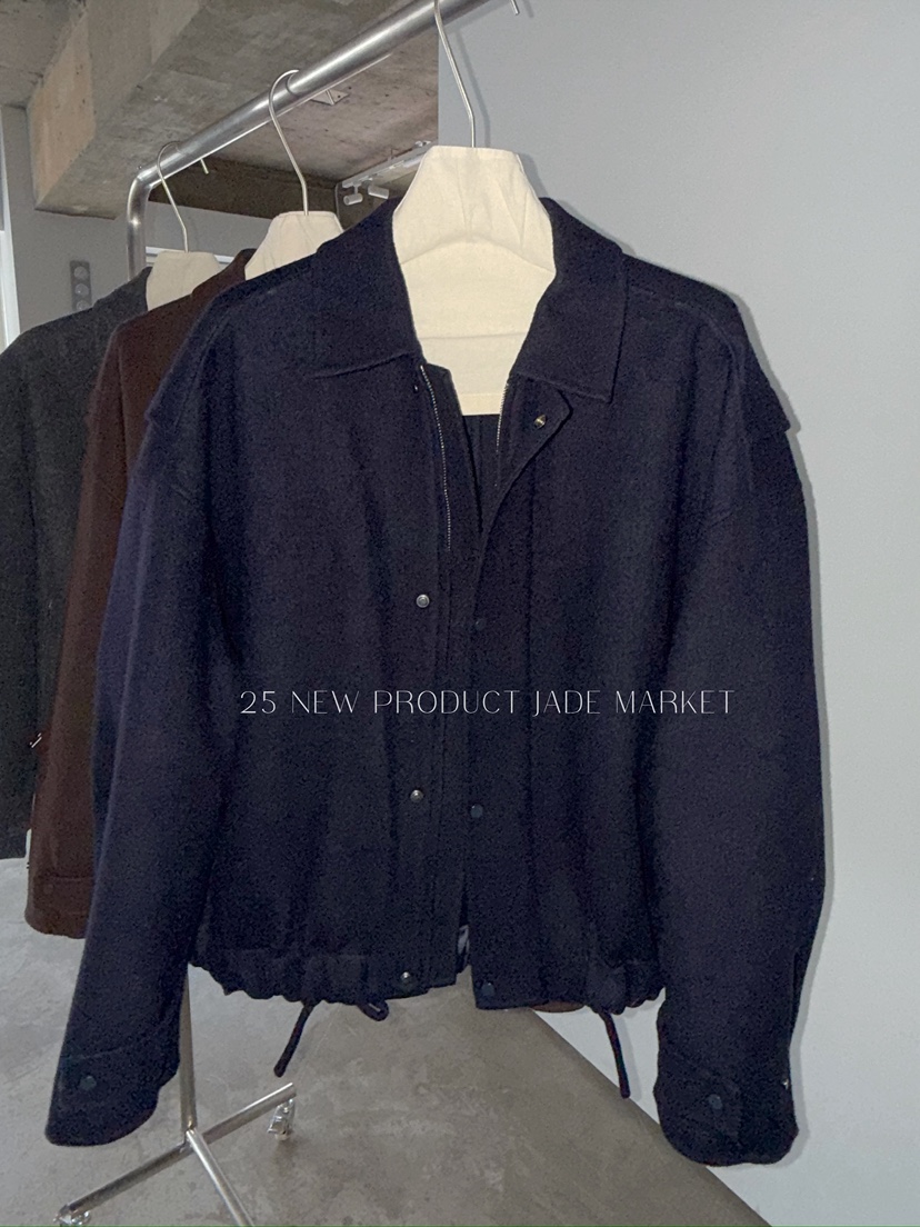 JADEMARKET東大門㊣實拍女裝新品職業25秋冬人氣熱賣推薦夾克JADE MARKET夾克