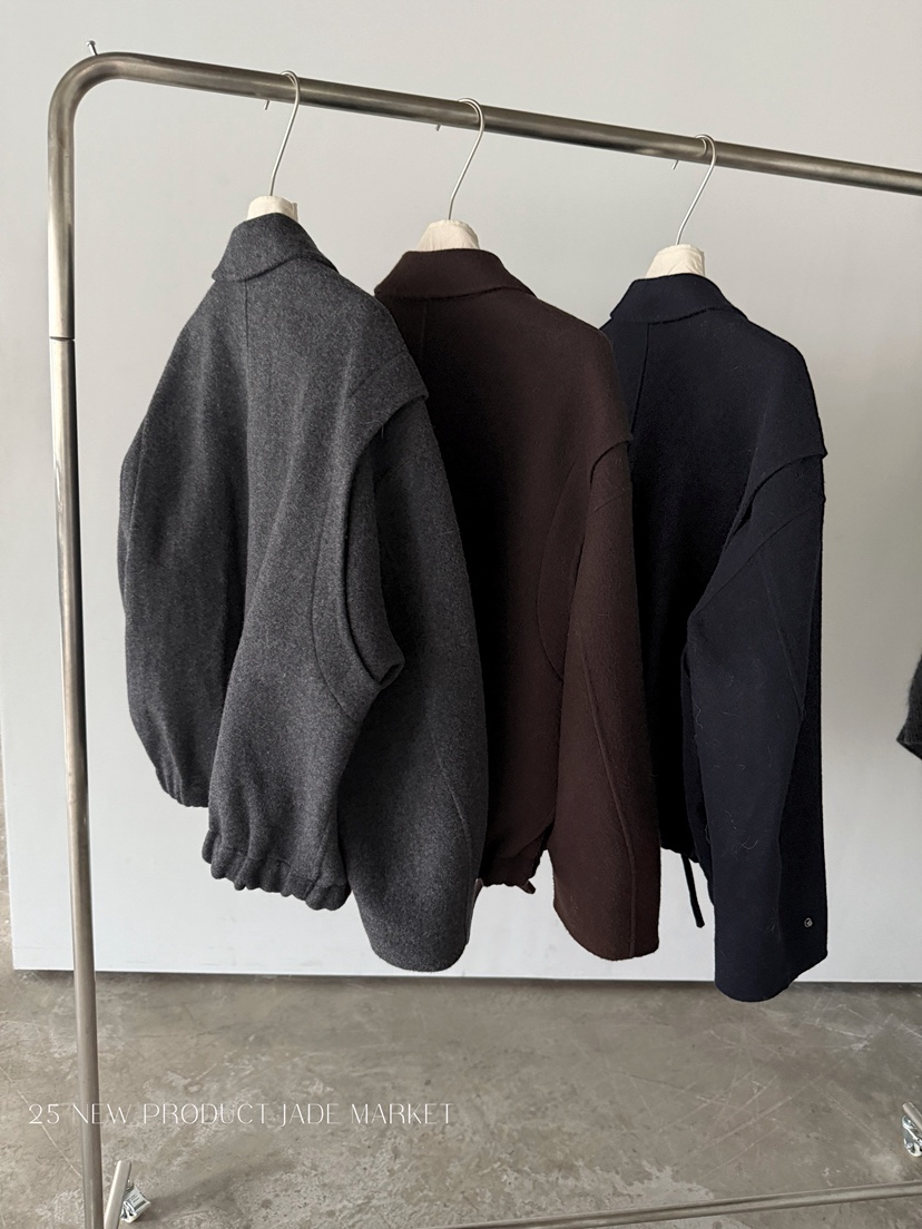 JADEMARKET東大門㊣實拍女裝新品職業25秋冬人氣熱賣推薦夾克JADE MARKET夾克