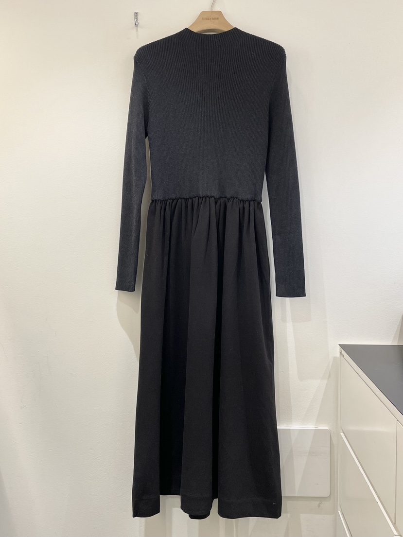 OBSESS東大門㊣直郵女裝新款時尚休閑25秋冬推薦職業連衣裙OBSESS/EARLY BIRD連衣裙圖色1墨色