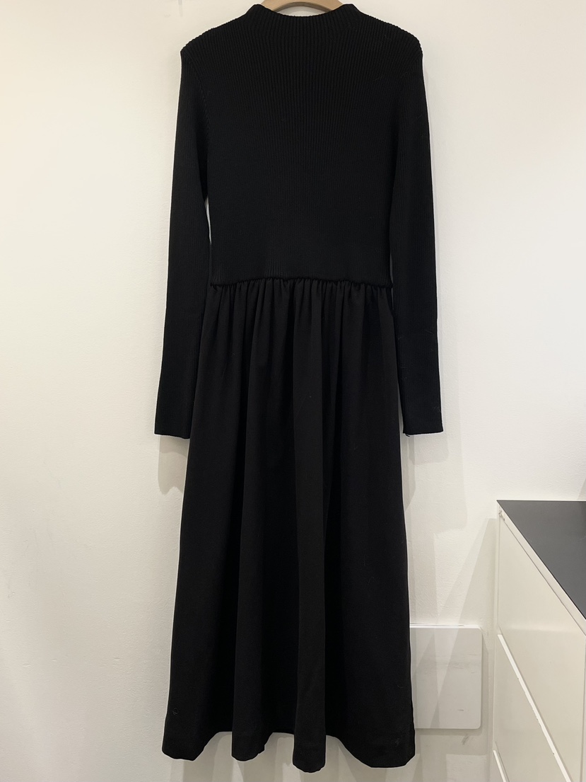 OBSESS東大門㊣直郵女裝新款時尚休閑25秋冬推薦職業連衣裙OBSESS/EARLY BIRD連衣裙圖色2黑色