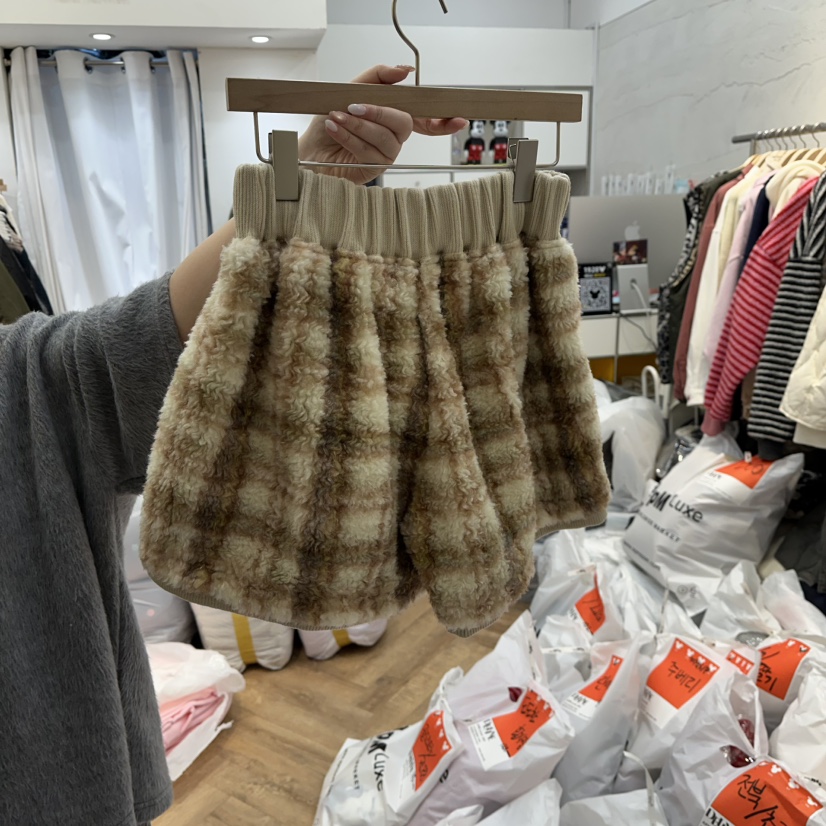 DE LINE東大門㊣直郵女士新款人氣時尚25秋冬職業真品短褲DE LINE短褲