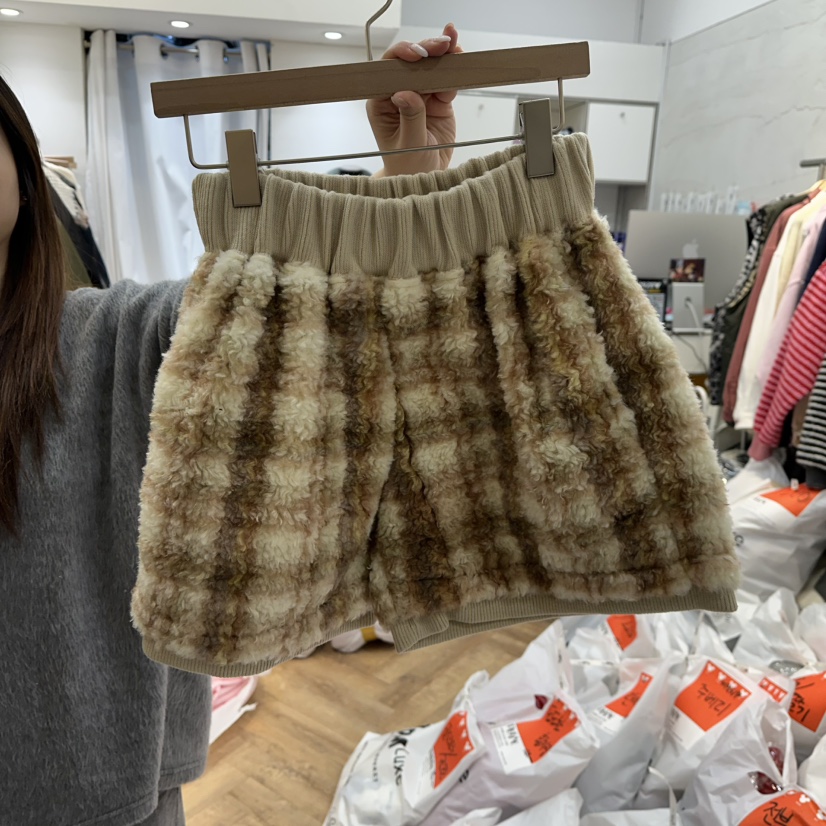 DE LINE東大門㊣直郵女士新款人氣時尚25秋冬職業真品短褲DE LINE短褲圖色3