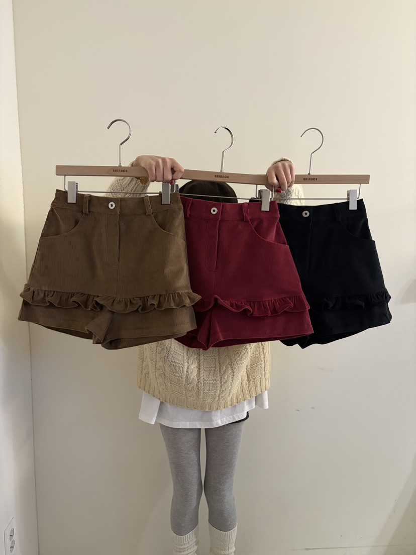 BALANCE東大門㊣直郵女裝新品熱賣休閑人氣真品25秋冬推薦短褲BALANCE短褲