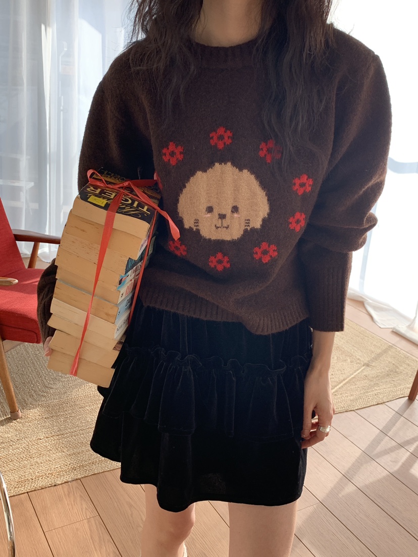 MORE THAN-P韓國代購㊣女裝新款人氣休閑時尚推薦職業針織衫MORE THAN針織衫