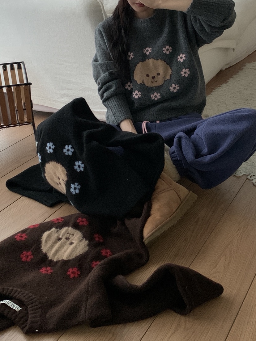 MORE THAN-P韓國代購㊣女裝新款人氣休閑時尚推薦職業針織衫MORE THAN針織衫