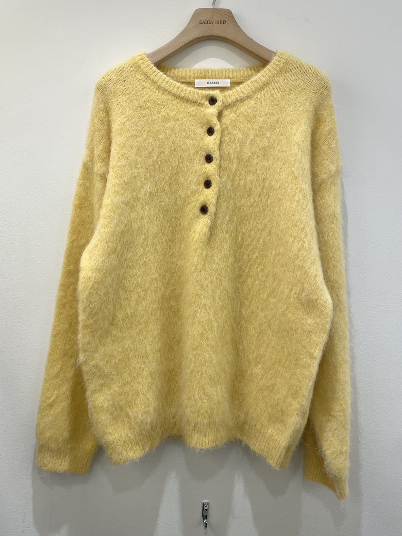 OBSESS東大門㊣代購女士新款時尚25秋冬熱賣職業推薦針織衫OBSESS/EARLY BIRD針織衫圖色2