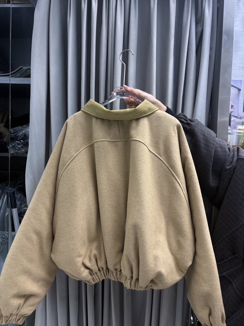 UOOV韓國直郵㊣女士新品休閑職業時尚推薦25秋冬真品夾克復古UOOV夾克