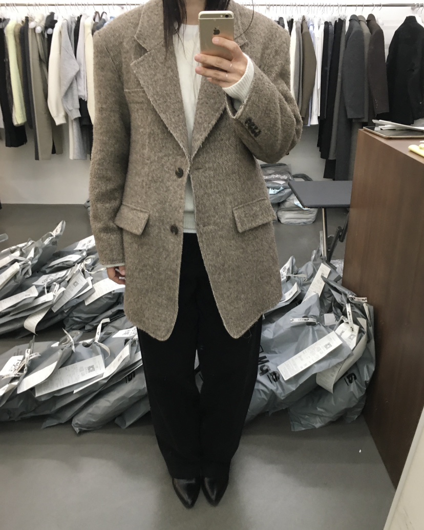 HEMP-P東大門㊣直郵女士新品時尚熱賣人氣25秋冬職業真品夾克hemp夾克