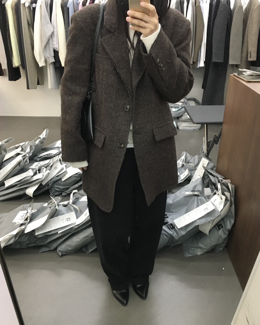 HEMP-P東大門㊣直郵女士新品時尚熱賣人氣25秋冬職業真品夾克hemp夾克