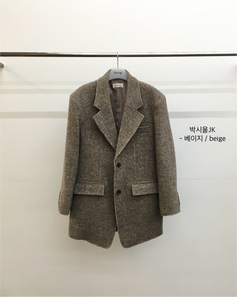 HEMP-P東大門㊣直郵女士新品時尚熱賣人氣25秋冬職業真品夾克hemp夾克圖色1