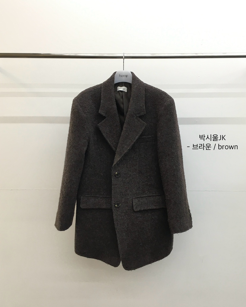 HEMP-P東大門㊣直郵女士新品時尚熱賣人氣25秋冬職業真品夾克hemp夾克圖色2