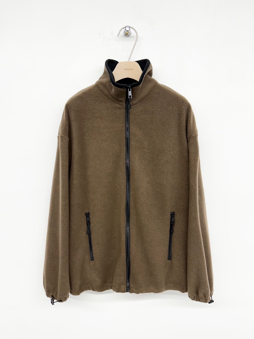 TOOGOOD韓國代購㊣女裝新款推薦人氣熱賣職業真品夾克抓絨拉鏈TOOGOOD夾克圖色2