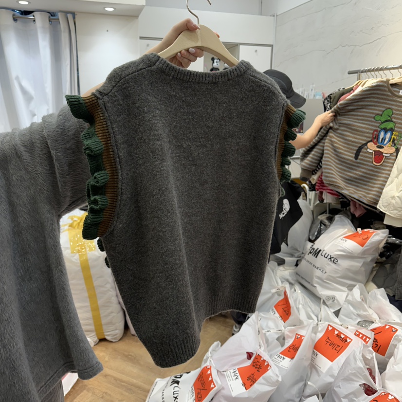 DE LINE東大門㊣直郵女士新款人氣推薦真品25秋冬吊帶背心DE LINE吊帶/背心