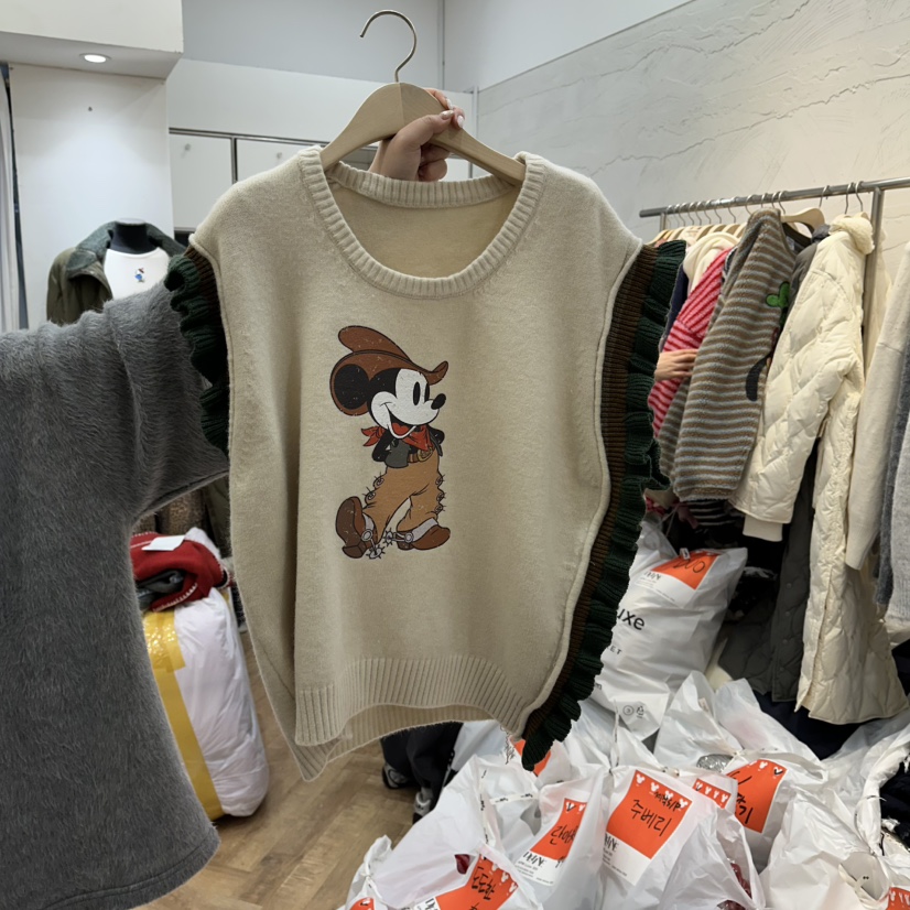 DE LINE東大門㊣直郵女士新款人氣推薦真品25秋冬吊帶背心DE LINE吊帶/背心圖色1