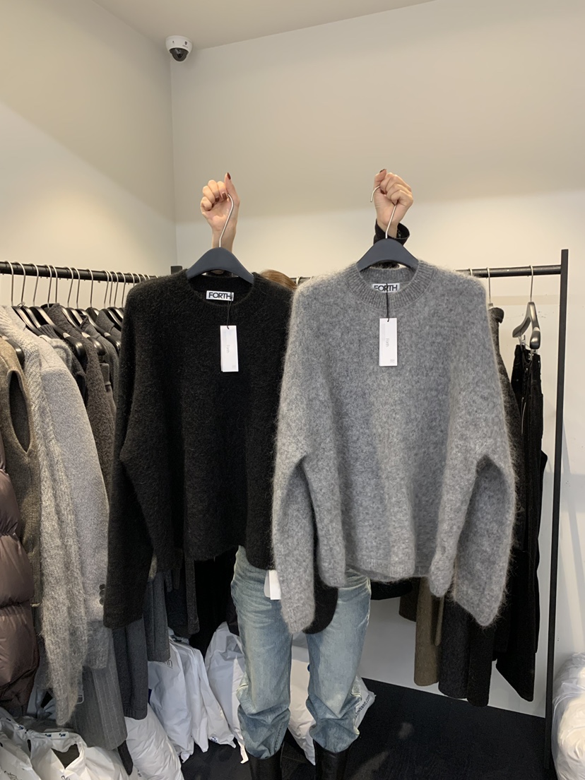 FORTH東大門㊣實拍女士新品休閑職業真品推薦熱賣針織衫馬海毛FORTH針織衫