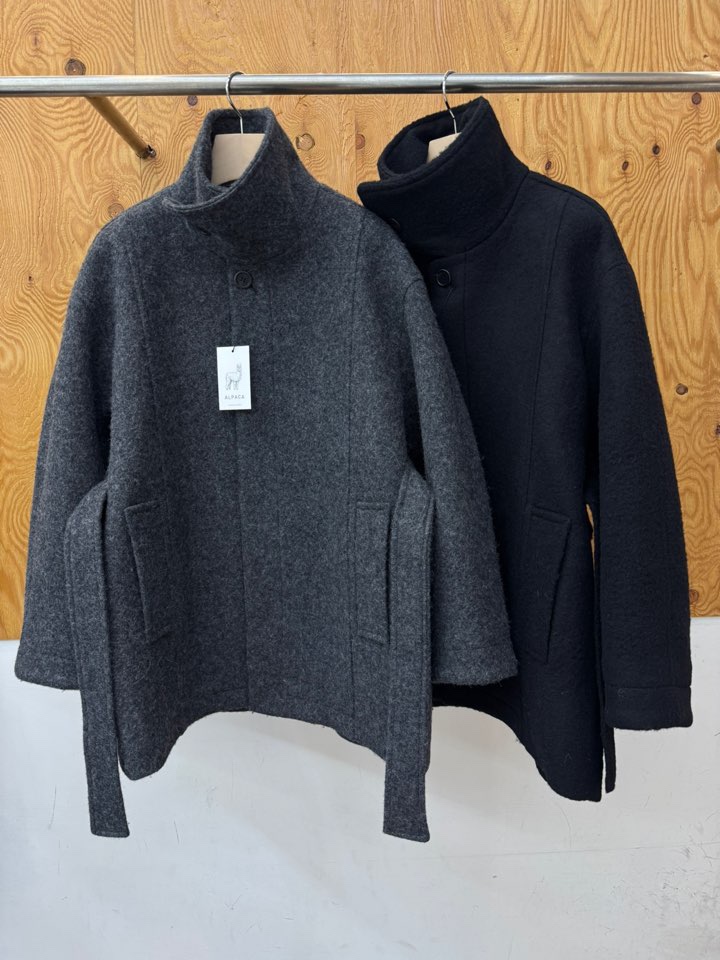 PROJECTVIEW東大門㊣實拍女士新品熱賣職業真品短款大衣羊駝PROJECTVIEW短款大衣