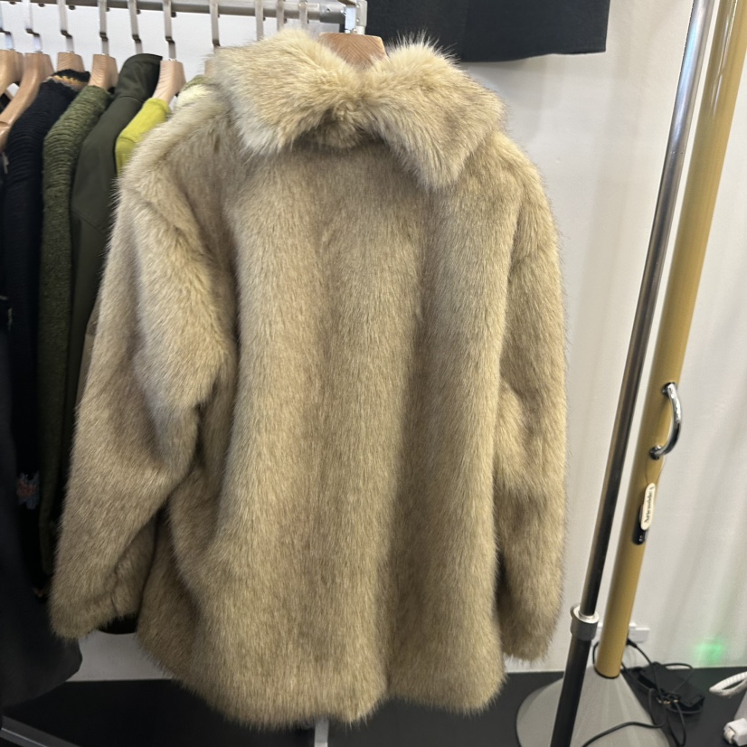 EGG東大門㊣實拍女士新款推薦人氣25秋冬時尚職業休閑短款大衣EGG-訂貨周期長短款大衣