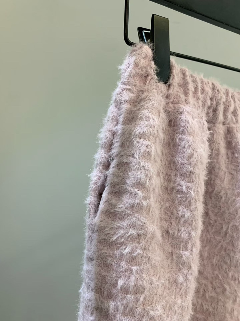 SOFTNESS東大門㊣代購女士新款時尚25秋冬人氣熱賣短褲皮草Softness/Cosmic短褲