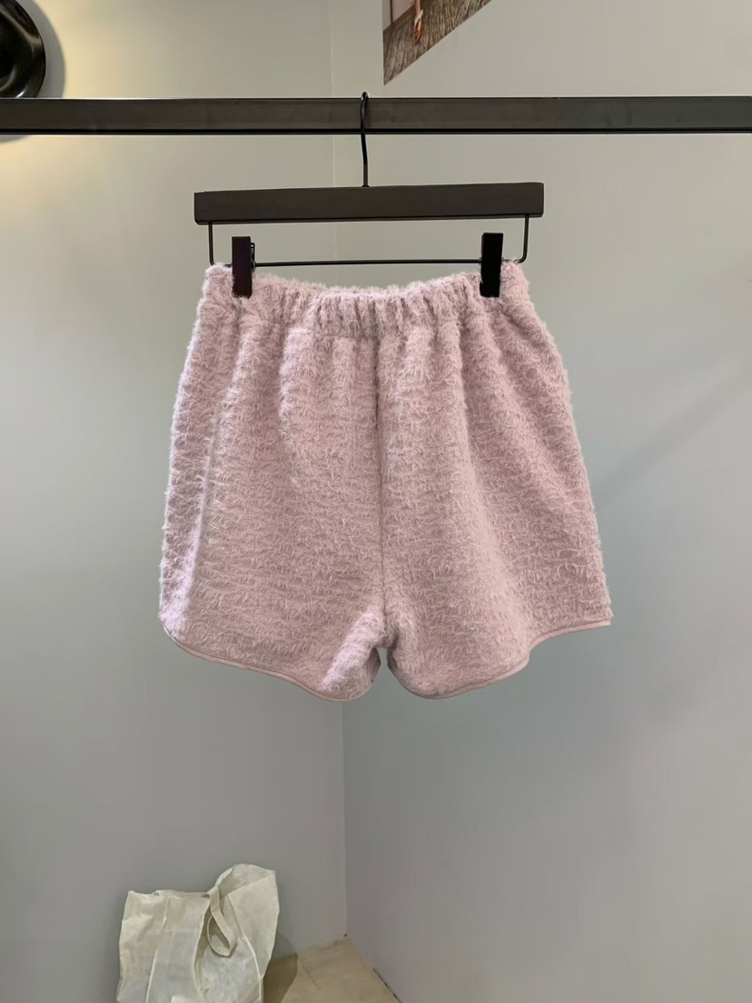 SOFTNESS東大門㊣代購女士新款時尚25秋冬人氣熱賣短褲皮草Softness/Cosmic短褲