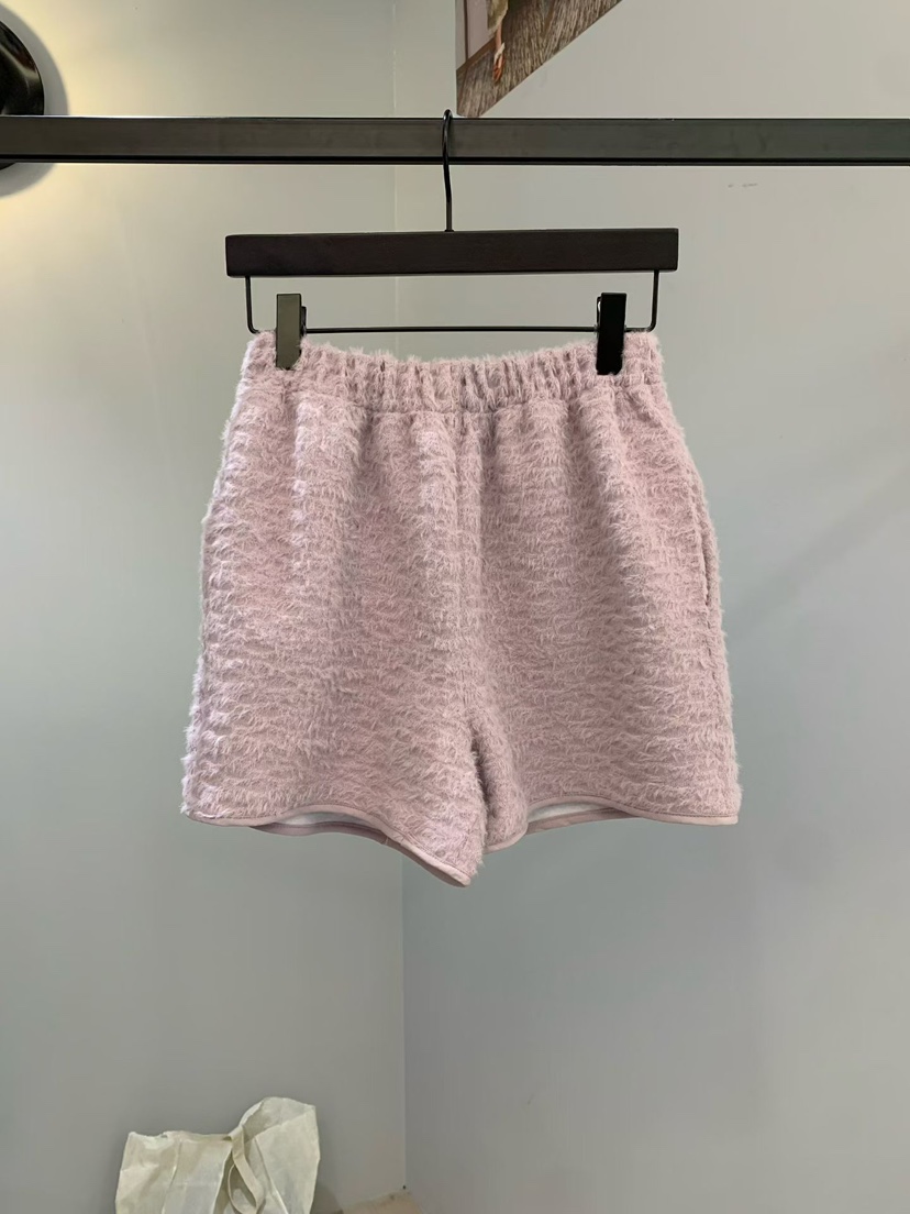 SOFTNESS東大門㊣代購女士新款時尚25秋冬人氣熱賣短褲皮草Softness/Cosmic短褲圖色2