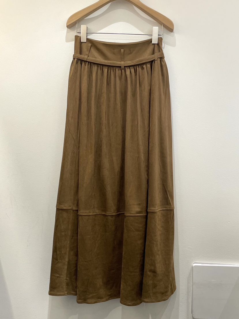 OBSESS東大門㊣直郵女士新款推薦熱賣25秋冬時尚長裙絨面革OBSESS/EARLY BIRD長裙