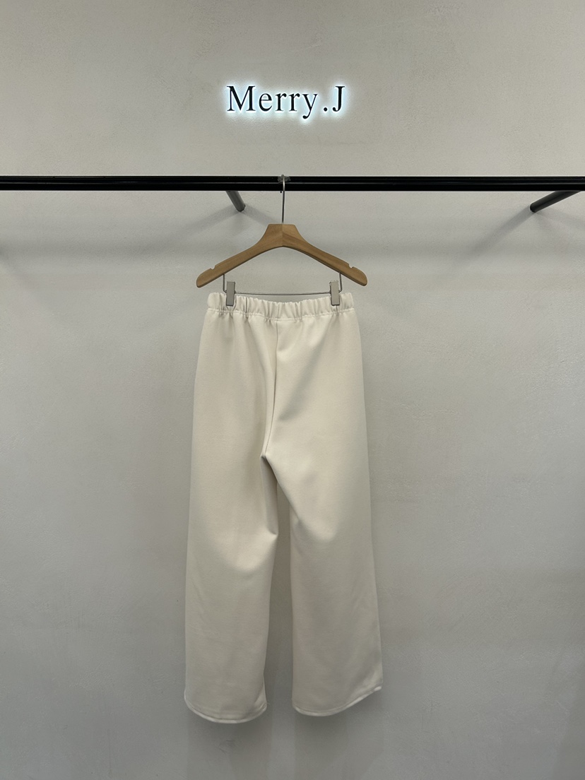 MERRY-J韓國代購㊣女士新品休閑人氣25秋冬熱賣休閑褲褶裥MERRY-J休閑褲