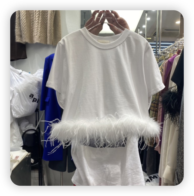 WORK SHOP東大門㊣代購女士新款熱賣人氣25秋冬推薦職業T恤Work_shopT恤圖色1