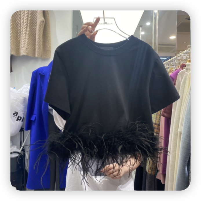 WORK SHOP東大門㊣代購女士新款熱賣人氣25秋冬推薦職業T恤Work_shopT恤圖色2