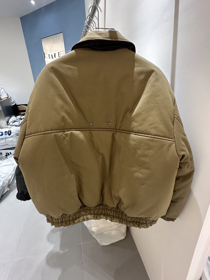 TAKE TEE韓國直郵㊣女士新款熱賣時尚短款棉服里外穿雙面棉TAKE TEE短款棉服