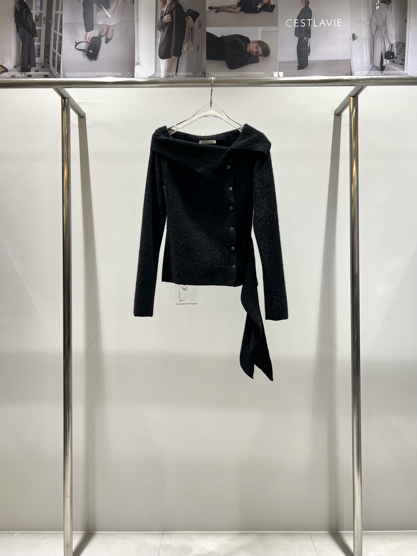 CESTLAVIE東大門㊣實拍女裝新款25秋冬人氣熱賣職業休閑針織衫CESTLAVIE針織衫圖色3