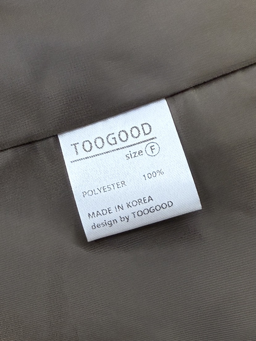 TOOGOOD東大門㊣實拍女裝新品熱賣時尚真品推薦職業短款大衣TOOGOOD短款大衣