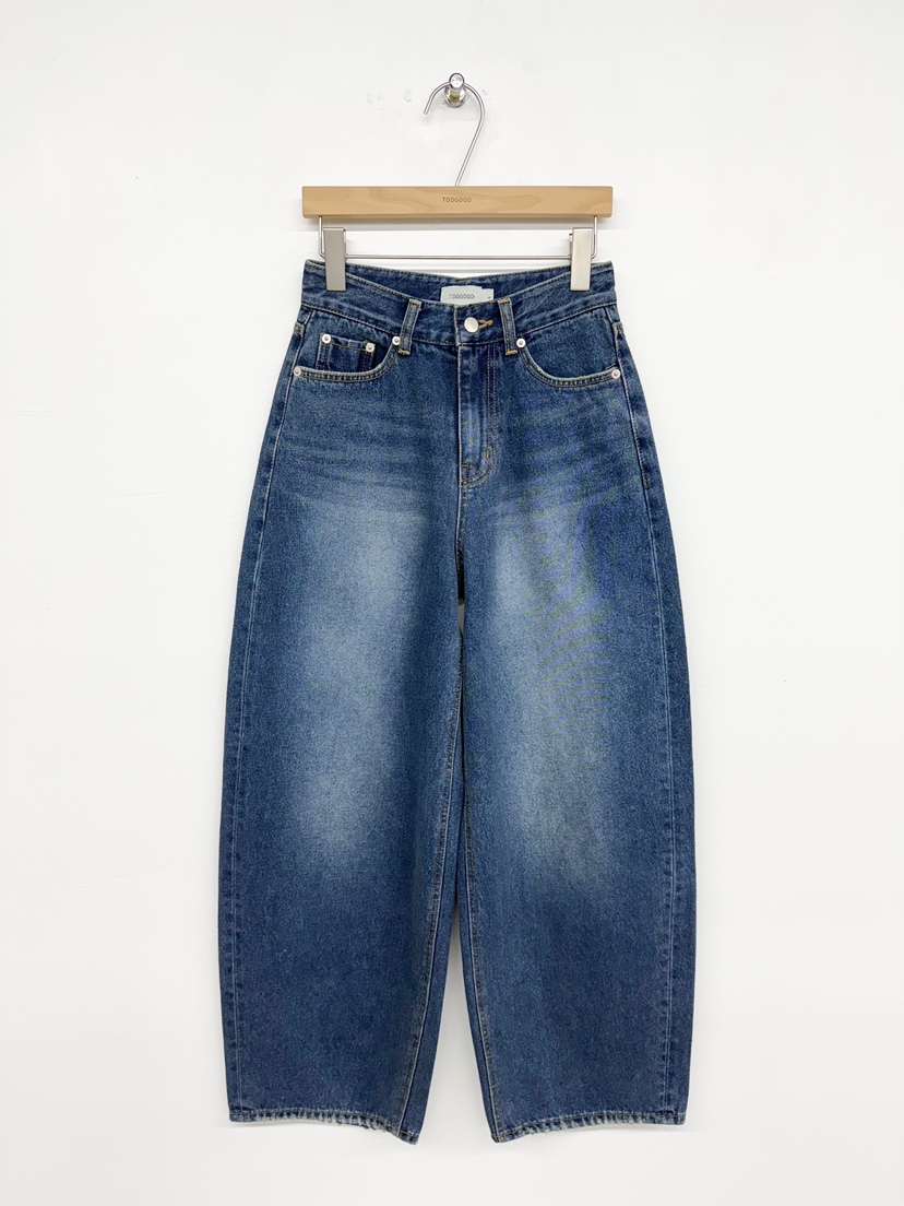 TOOGOOD東大門㊣代購女裝新款休閑25秋冬真品人氣職業牛仔褲TOOGOOD牛仔褲圖色1