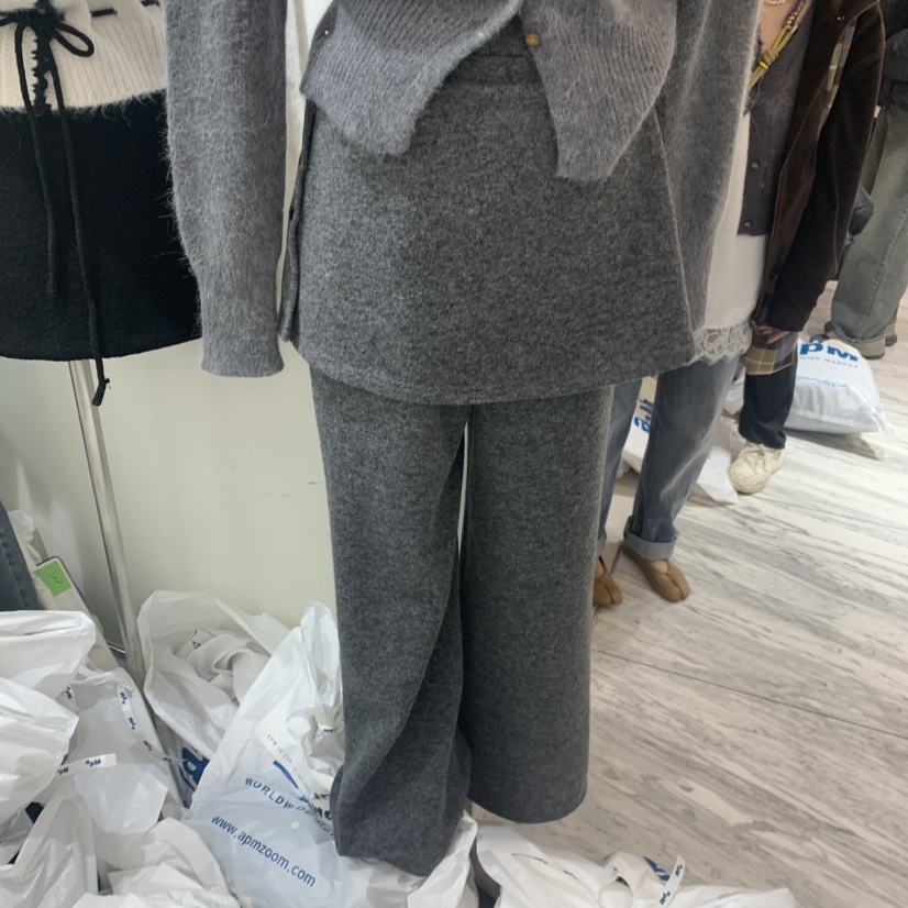 BY BOMI東大門㊣代購女士新款真品推薦25秋冬人氣職業裙褲BY BOMI裙褲圖色1