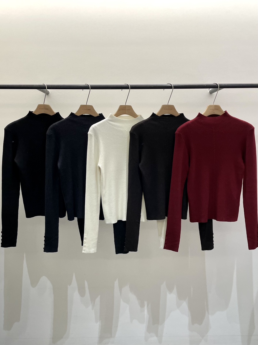 OBSESS韓國代購㊣女士新品推薦職業25秋冬人氣時尚真品針織衫OBSESS/EARLY BIRD針織衫