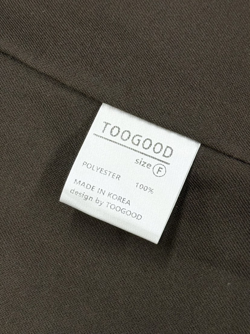 TOOGOOD東大門㊣直郵女裝新品熱賣推薦25秋冬短款大衣羊毛皮TOOGOOD短款大衣