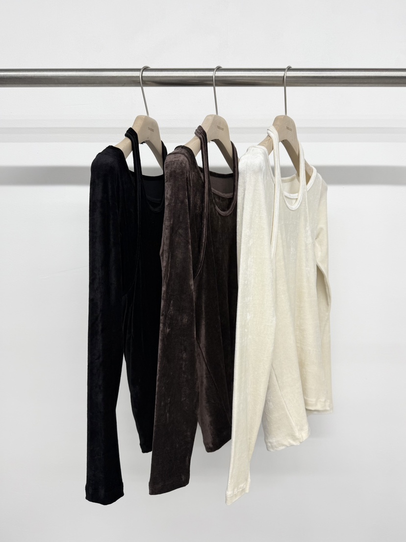 TOOGOOD東大門㊣直郵女士新款熱賣人氣推薦套裝兩件套套裝絲絨TOOGOOD套裝