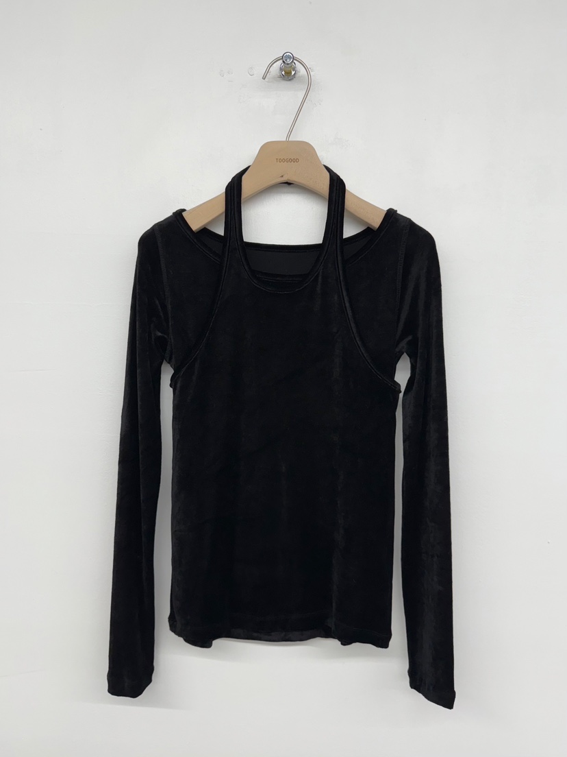 TOOGOOD東大門㊣直郵女士新款熱賣人氣推薦套裝兩件套套裝絲絨TOOGOOD套裝圖色2