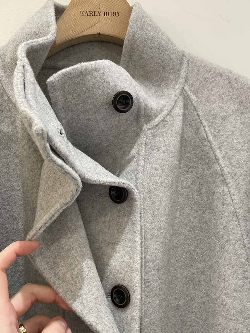 OBSESS東大門㊣代購女裝新品熱賣真品人氣中長款大衣含腰帶OBSESS/EARLY BIRD中長款大衣